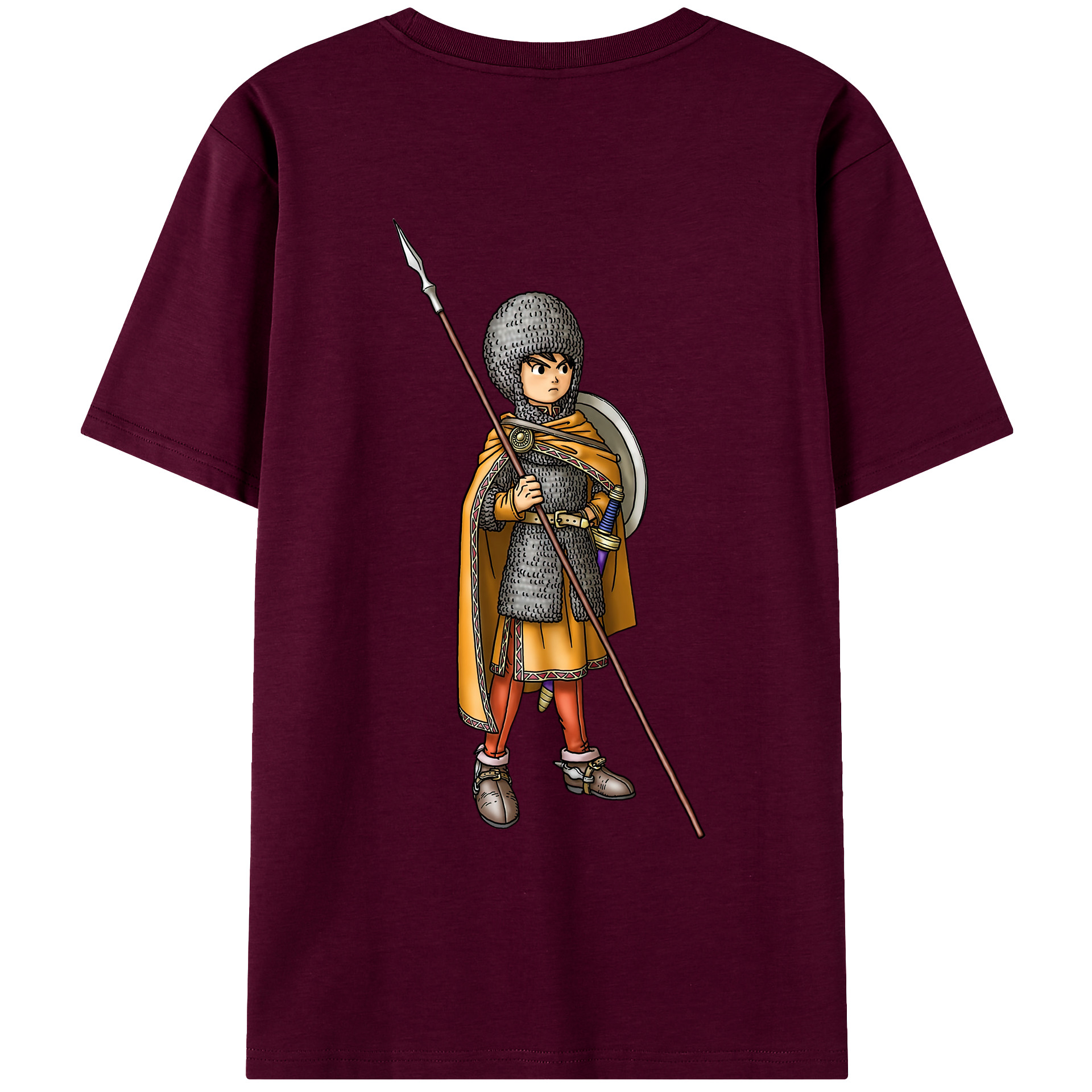 （画像用） ドラゴンクエスト Doragon Kuesuto Dragon Quest レディース半袖Tシャツ(バックプリント)
